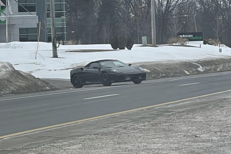 Wife seen a [Ferrari 430] in Grand Rapids