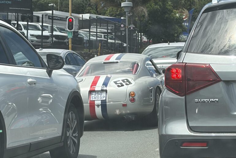 Spotted a stunning [Ferrari250SWB] in the wild.