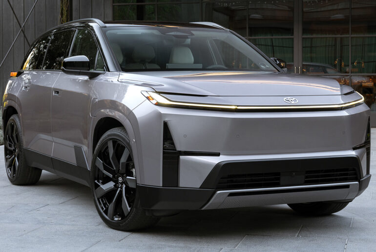 US-Built 2027 Toyota Highlander Revealed As An Electric Vehicle
