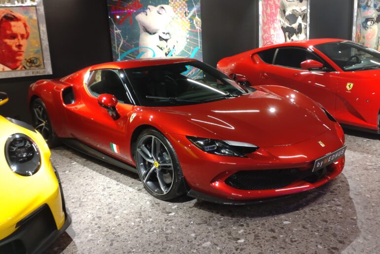 Ferrari 296 GTB in Rosso Imola [4032x2272]