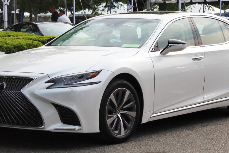 The 2018-2026 Lexus LS500, the official car of?