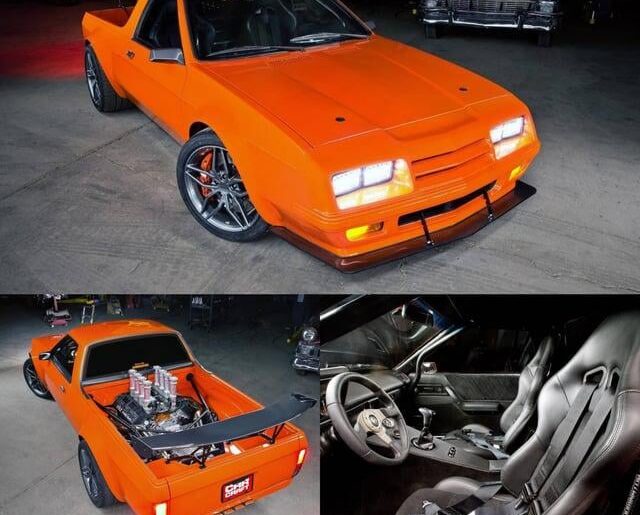 Mid-engined Dodge Rampage, the official vehicle of...?