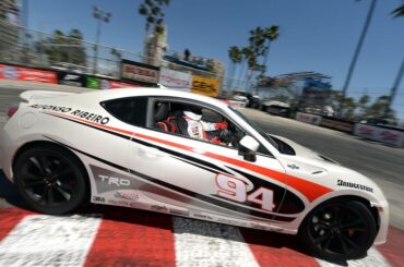 Alfonso Ribeiro of "Fresh Prince of Bel-Air" fame won the Toyota Pro/Celebrity Race 4 times between 1994 and 2016. He is the event's joint most successful driver with Dan Gurney.