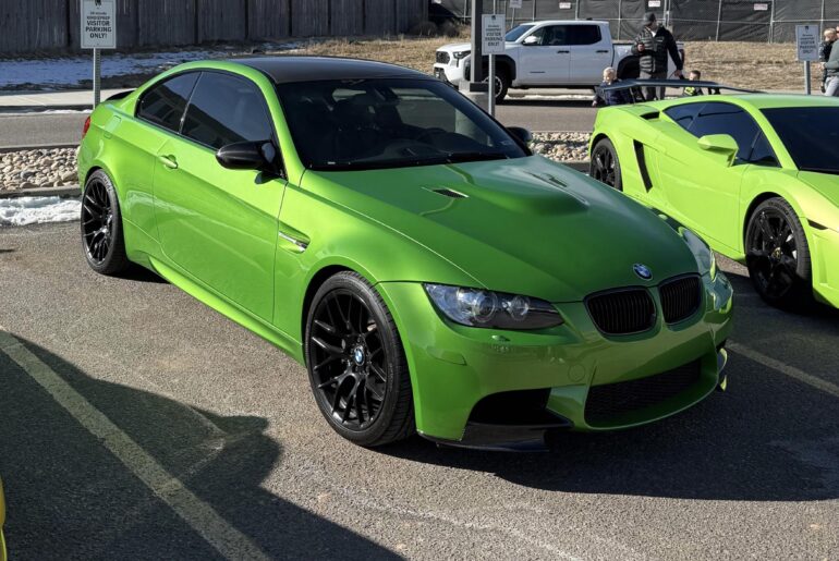 BMW M3 finished in Java Green [3523x3523]