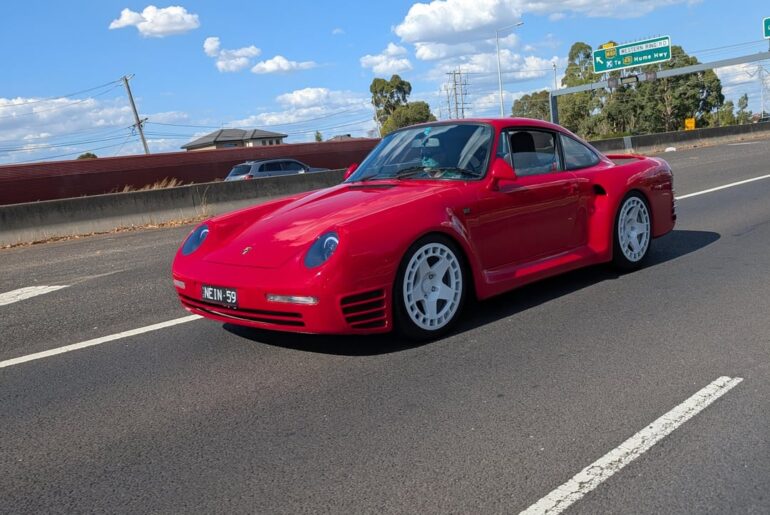 [Porsche 959] couldn't believe my eyes, cool owner too