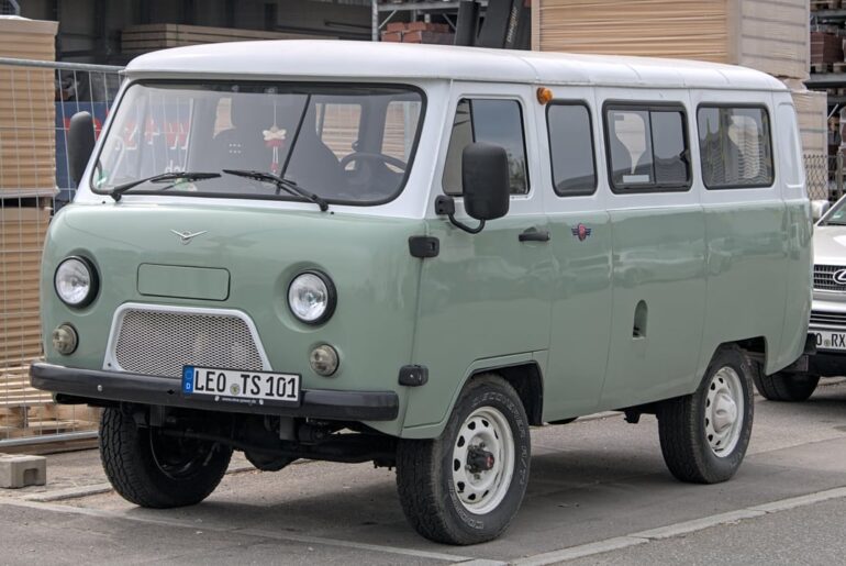 UAZ Bukhanka. The Official Car Of....
