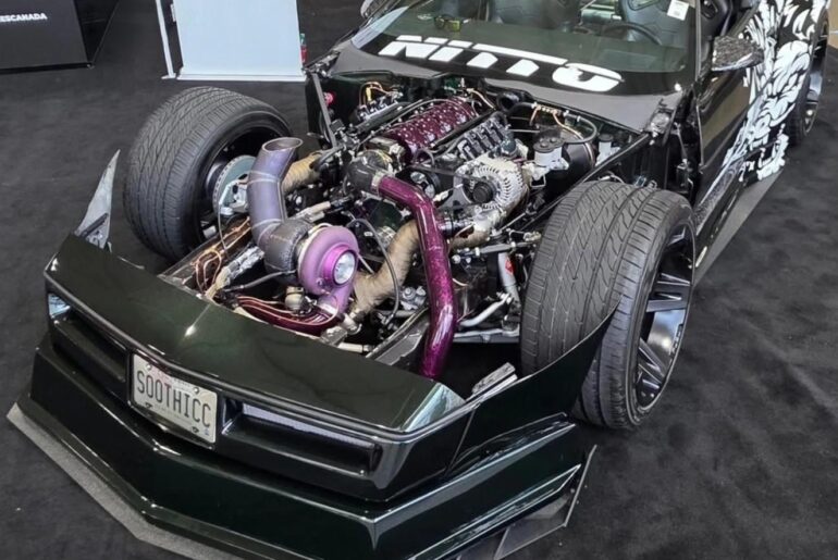 super custom widebody C4 Corvette