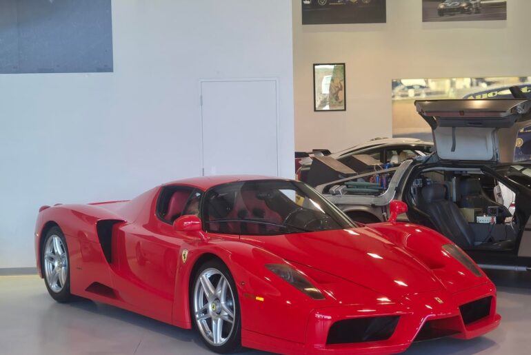 First time seeing a [Ferrari enzo] in a few years. Still holds up very well today looks wise.