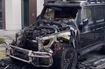 Brabus G-Klasse verbrennt 🔥🔥
