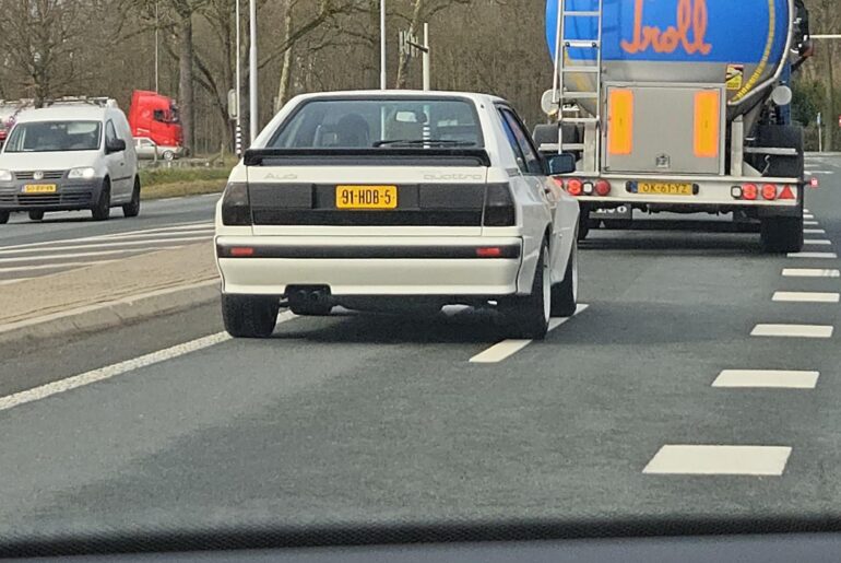 Spotted a nice [Audi Quattro]