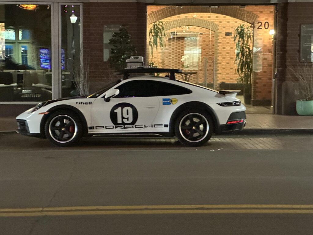 Seen last night in Fort Worth, TX [Porche Dakar?]