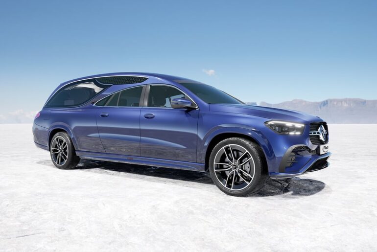 Pilato Mercedes-Benz GLE "Ilios", a luxury hearse based on the Mercedes-Benz GLE Coupé