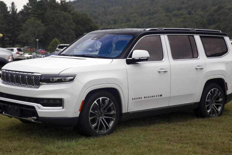 Brand new Jeep Grand Wagoneer, offical car of what?