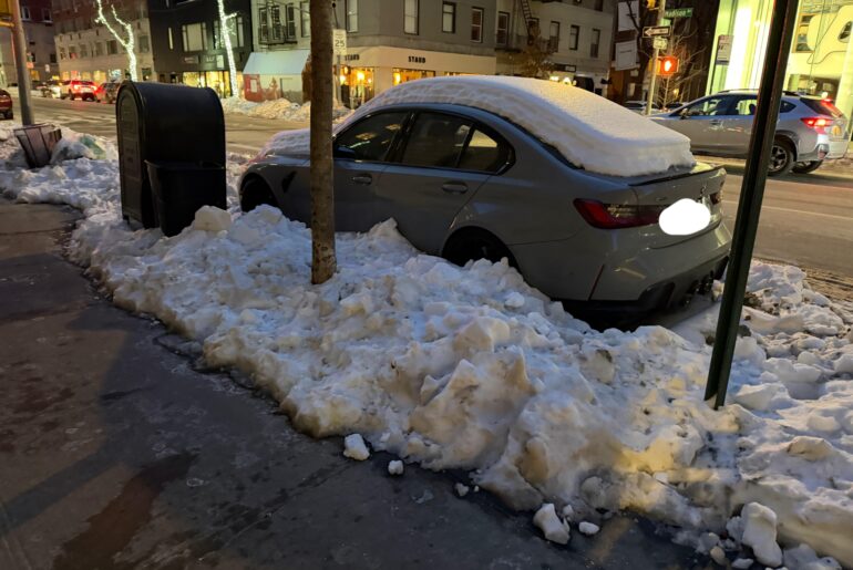 [2025 BMW M3 Competition] Still Buried Update - UES Manhattan