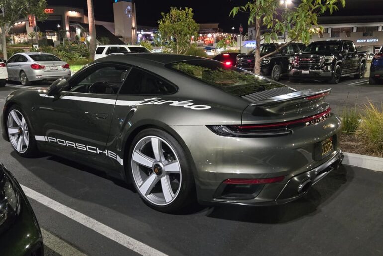 Saw this [Porsche 911 Turbo 50 Years]