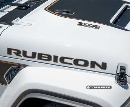 2025 white Jeep Rubicon 392