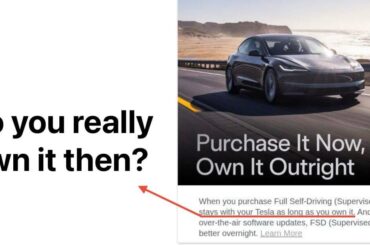 Tesla's new FSD push looks like a gross money grab: they have questions to anwser