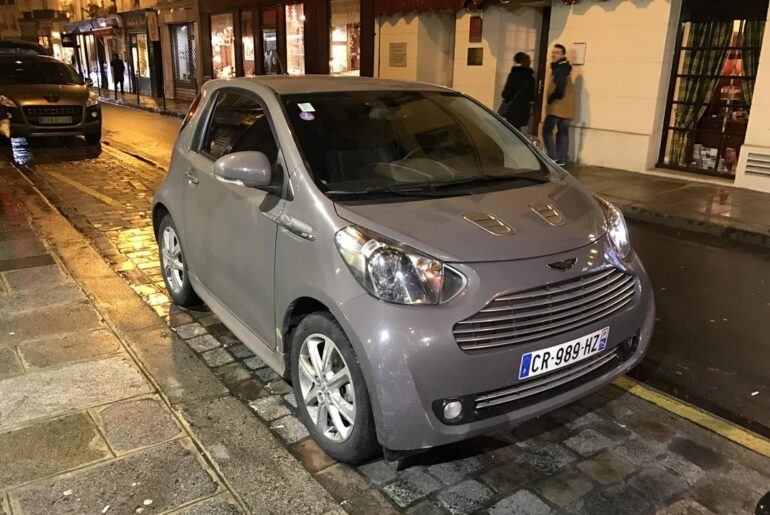 Fastest [Aston Martin] in Paris