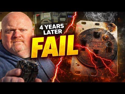 I Was DUMB! - My NEMA 14-50 Outlet Failure In 4 Years Here's What I Learned