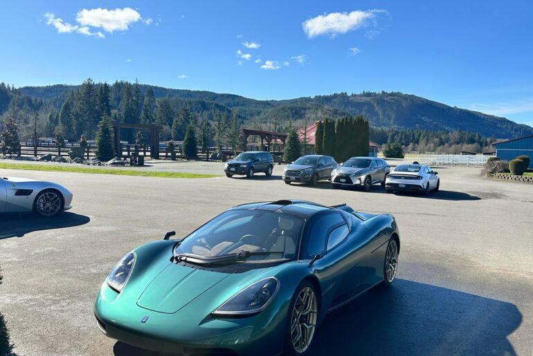 [Gordon Murray Auto T.50] First in the USA, could spend hours looking at all the visible engineering, looks alien compared to even a standard McLaren or Lambo
