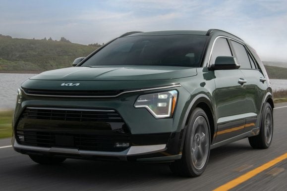 Kia Niro hybrid grey color