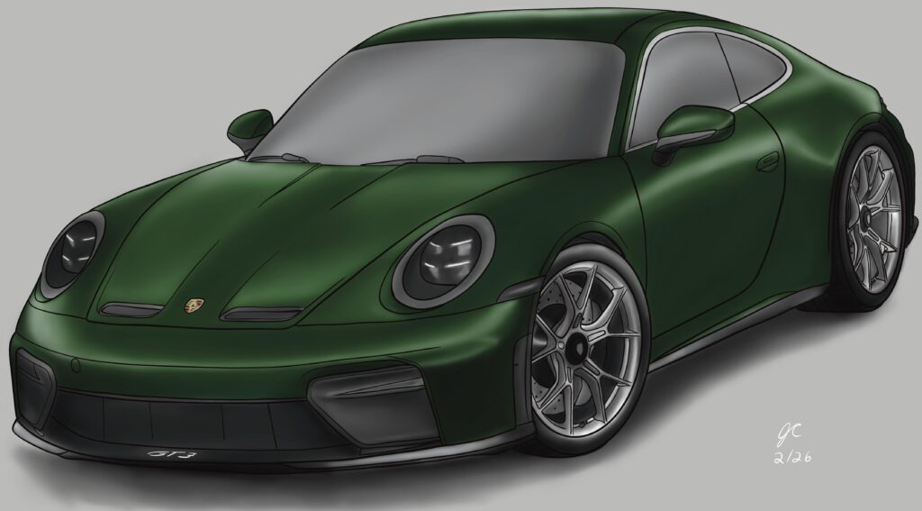 GT3 Touring Digital Drawing I Made. 4800x2660