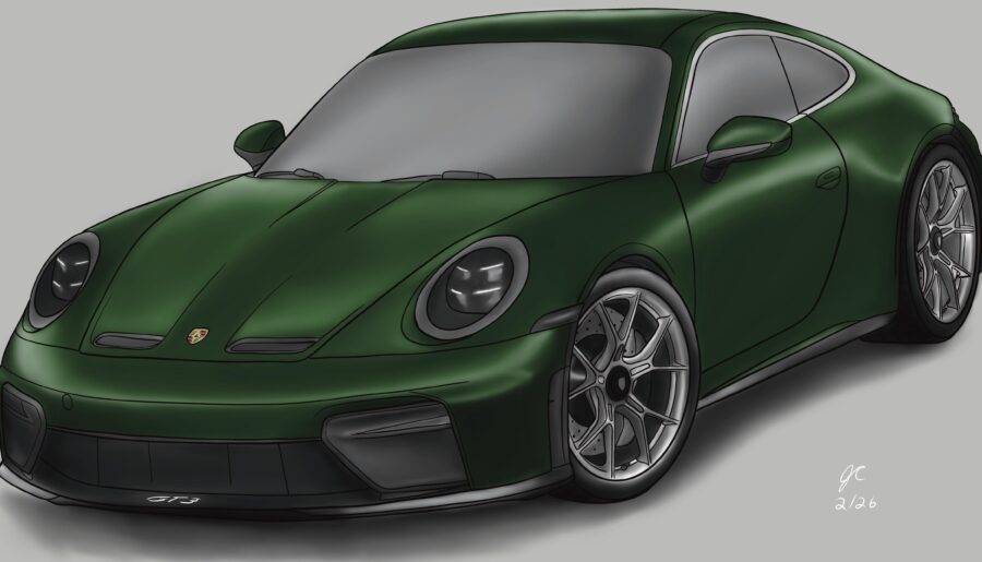 GT3 Touring Digital Drawing I Made. 4800×2660