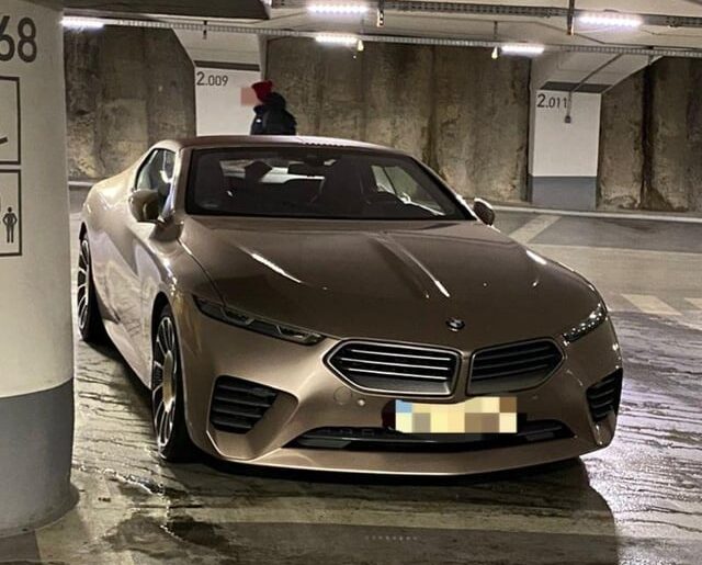 Was told to post this here. [BMW Skytop] was just sitting in a random parking garage in germany. Apparently one of only 50 worldwide.