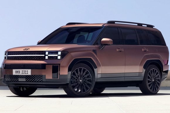Hyundai Santa Fe redesign brown color