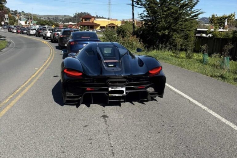 [koenigsegg jesko absolut] spotted in Marin California, anyone have more info on this car ?