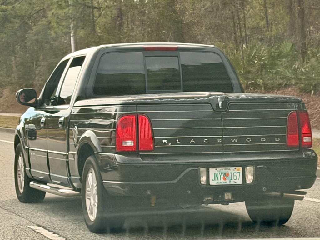 Spotted a 2002 [Lincoln Blackwood] while driving my kids to speech therapy.