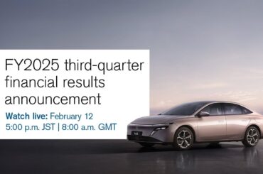 Live: Nissan FY2025 third-quarter financial results announcement​