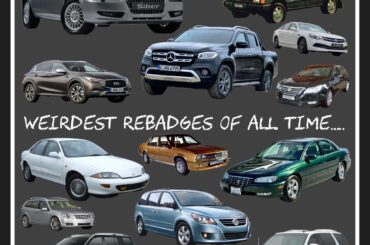 What is the most obscure/unusual and strangest rebadged (or platform shared) car you know of? Also, have you ever owned a car that is/was a rebadged car? Do you know of any rebadged cars that are actually BETTER than the car they are based on?