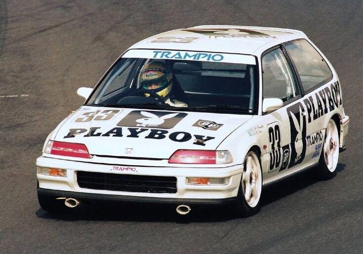 It looks like Ayrton Senna driving but I don’t think it is.