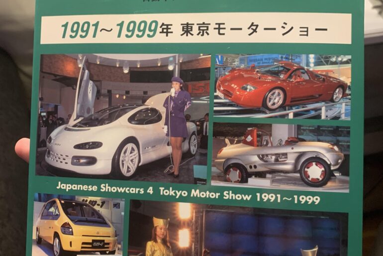 Got a book showcasing concept cars from the Tokyo motor shows during the 90s