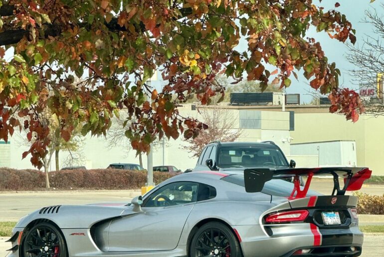 [Dodge Viper ACR] spotted in Joliet Illinois, last fall.