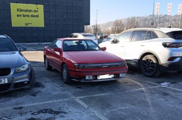 1989 Celica with a healthy coat of road salt. The official car of...?