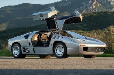 Isdera Imperator 108i Series 2. Only 13 were produced with only 5 LHD examples. This one of them being auctioned by RM Sotheby