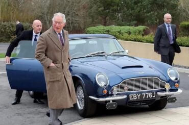 King Charles’s Aston Martin runs on surplus white wine and whey from the cheese-making process