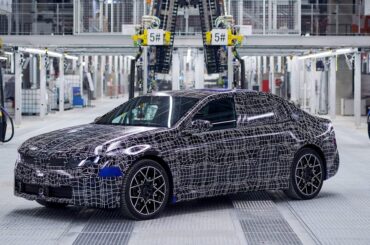 This Is the First BMW i3 EV to Roll Off the Official Production Line
