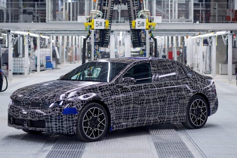 This Is the First BMW i3 EV to Roll Off the Official Production Line