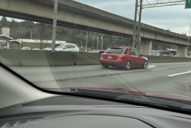 [Saab 9-2x] I don’t see many of these.