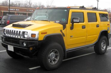 Hummer H2, The official car of?