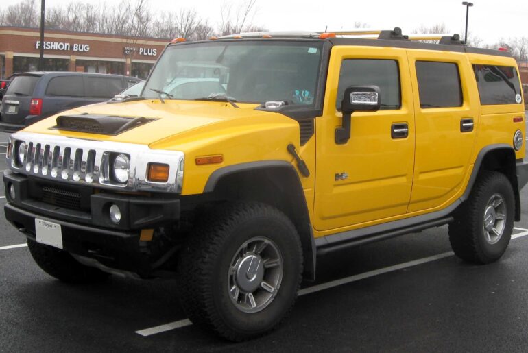 Hummer H2, The official car of?