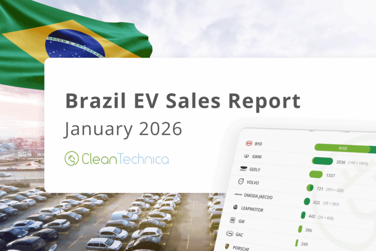 Brazil EV Sales Report: As Local Production Ramps Up, The Latin American Giant Has Started 2026 At 9.8%