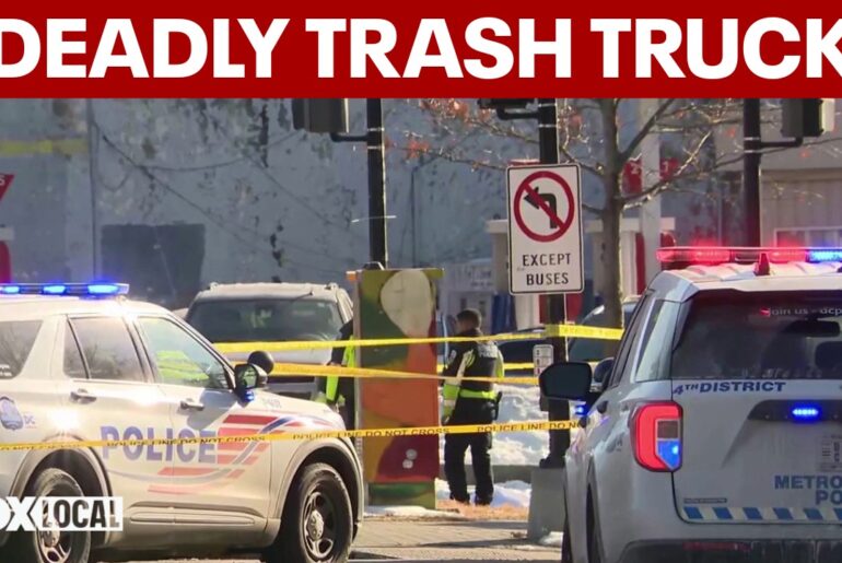 DC police search for trash truck driver after deadly hit-and-run involving e-bikes