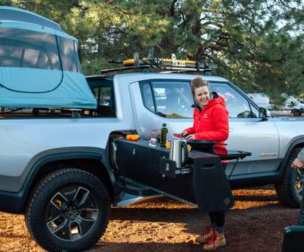 Rivian R1T Gear Tunnel