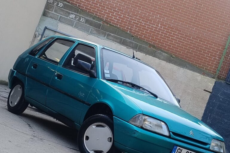 My 1996 Citroën AX, the official car of