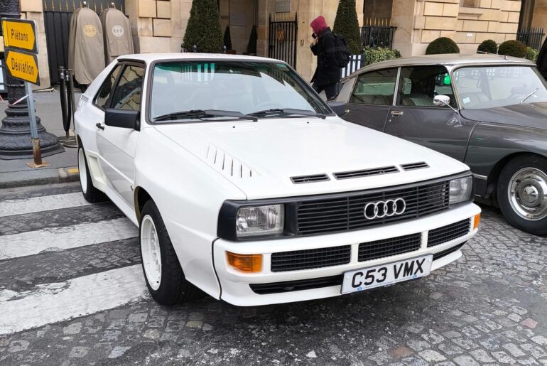 [Audi sport quattro] in Paris, France