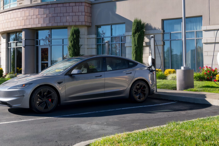 Tesla Introduces Tall Pedestal for Wall Connector in the U.S. with Improved Cable Management